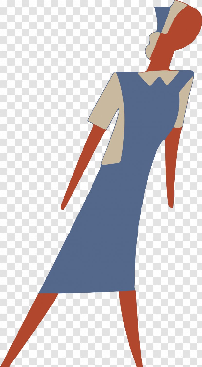 Cartoon Line Clip Art - Joint - Lady Transparent PNG