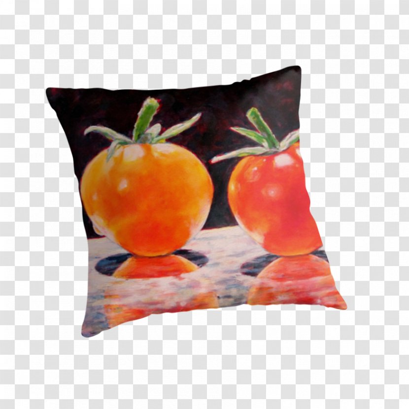 Throw Pillows Cushion Fruit - Pillow - Tomato Card Transparent PNG