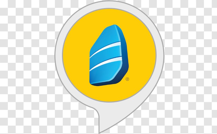 Rosetta Stone Language Learning Education Amazon Alexa - Electric Blue Transparent PNG