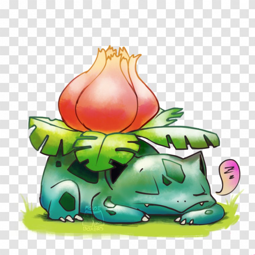 Illustration Clip Art Fruit Animal Legendary Creature - Ivysaur Symbol Transparent PNG