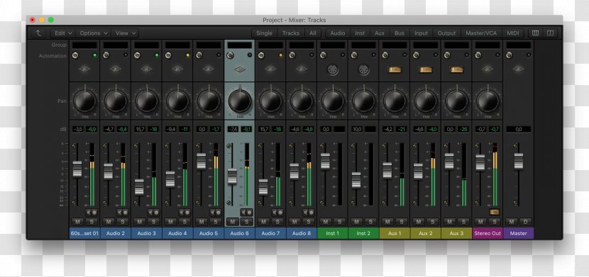 Audio Mixers Sound Electronic Musical Instruments Audient ID22 Electronics - Logic Pro Transparent PNG