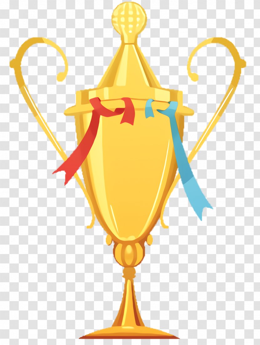 Trophy Cartoon - Gold Ball Transparent PNG