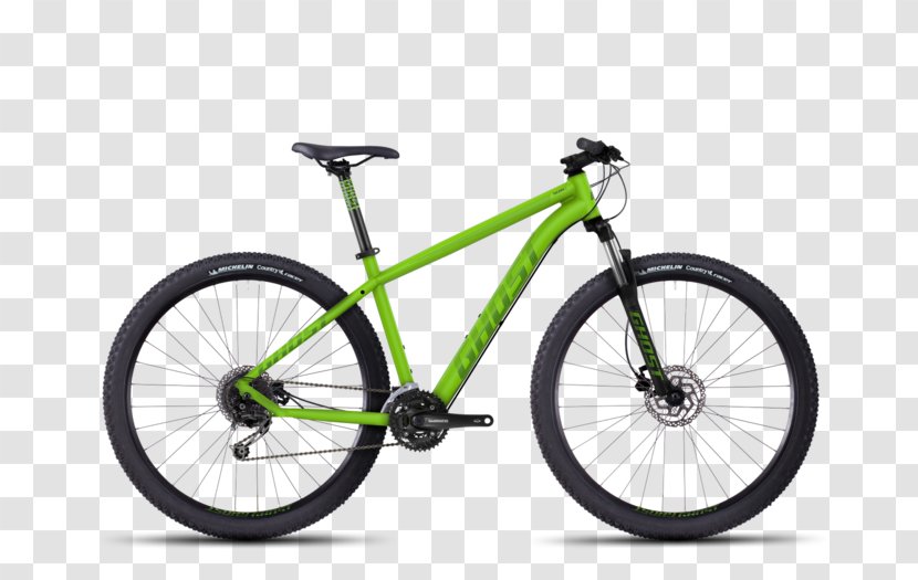 Bicycle Derailleurs Mountain Bike Ghost Kato FS 2.7 AL Heureka Shopping - Hybrid - Green And Dark Grey Transparent PNG