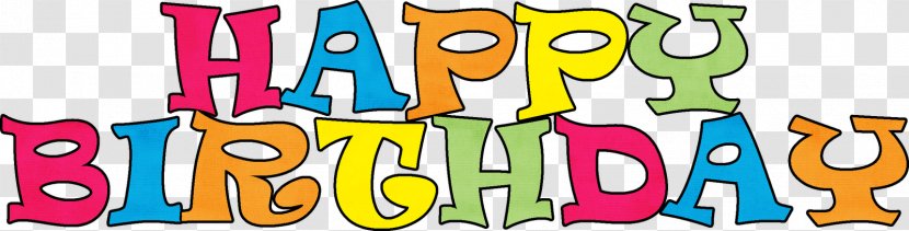 Happy Birthday To You Wish Party Clip Art - Number Transparent PNG