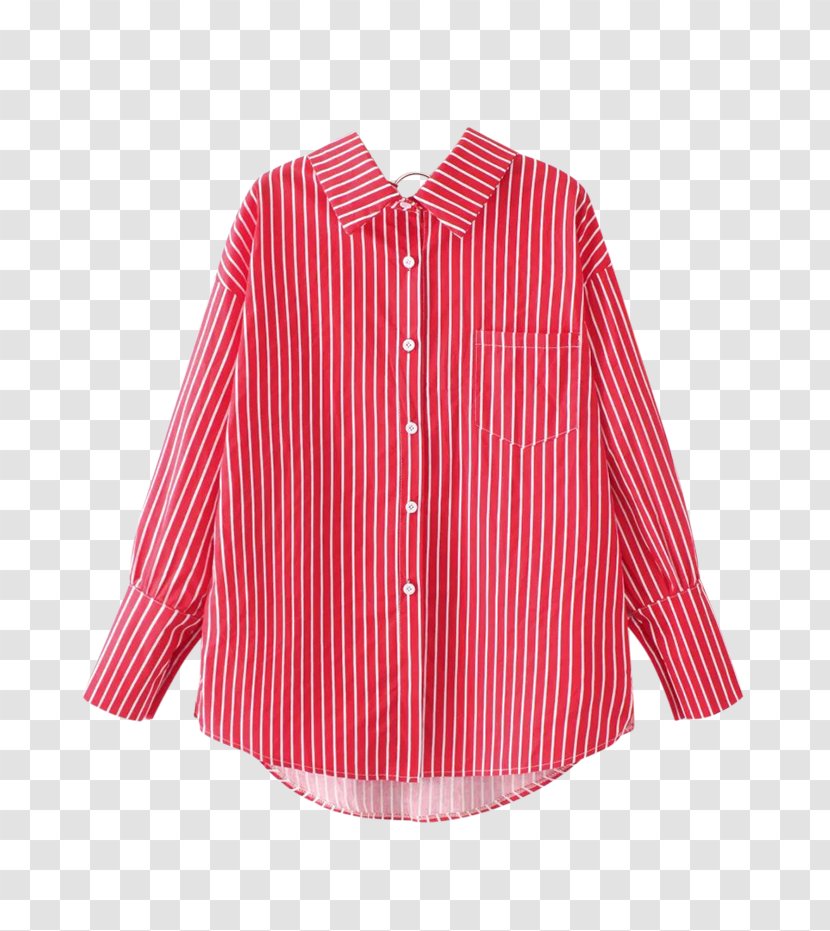 Blouse T-shirt Dress Shirt Collar - Tasche - Tshirt Transparent PNG