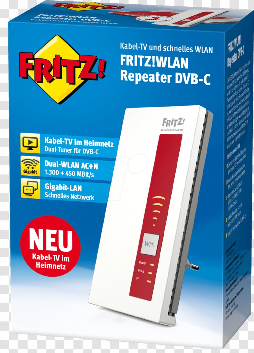 Wireless Repeater AVM GmbH Fritz!Box LAN - Wired Equivalent Privacy - República Argentina Transparent PNG
