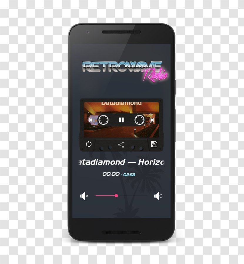 Feature Phone Smartphone RETROWAVE Android Mobile Phones - Device Transparent PNG