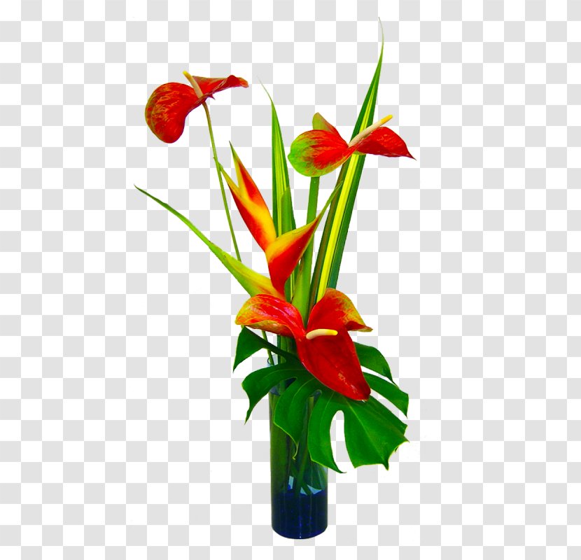 Hawaii Flower Bouquet Floristry Clip Art - Arranging - Hawaiian Clipart Transparent PNG