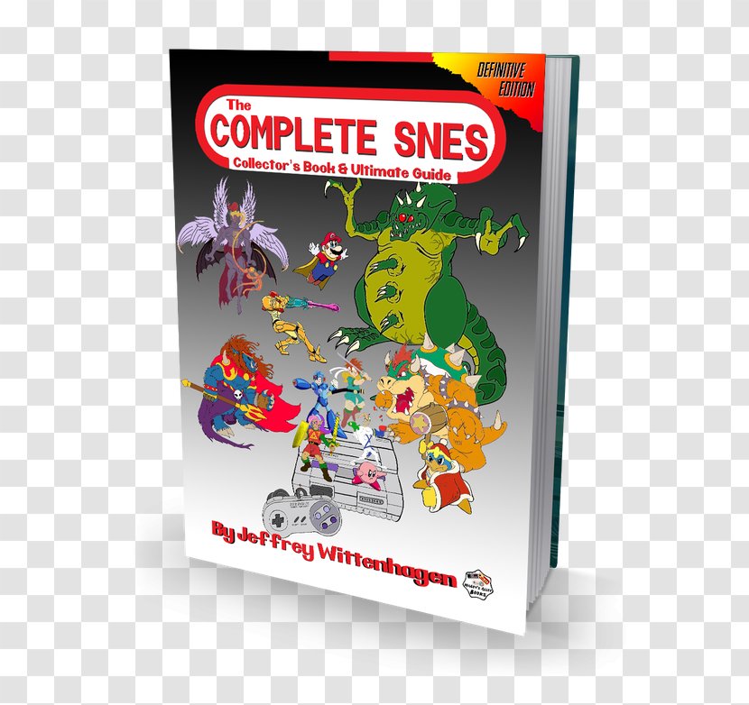 The Complete SNES Super Nintendo Entertainment System Hardcover Book Video Game - Toy Transparent PNG