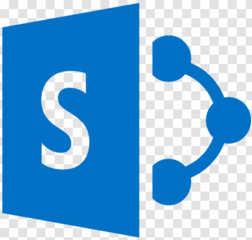 Microsoft SharePoint Server Office 365 Online - Blue - Cloud Computing Transparent PNG