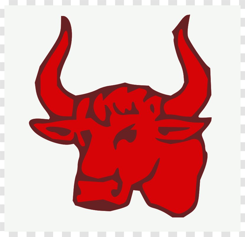 Red Bull Cattle Ox Clip Art - Color - Images Of Transparent PNG