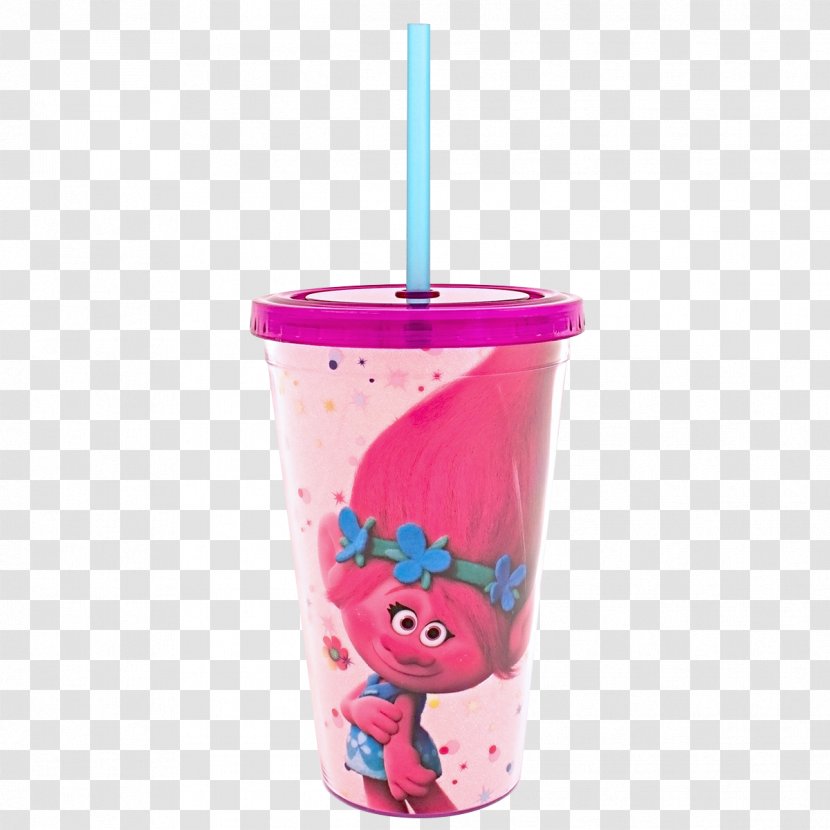 Cup Trolls Drinking Straw Plastic Tumbler Transparent PNG