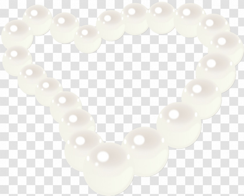 Necklace Pearl Bead M Transparent PNG