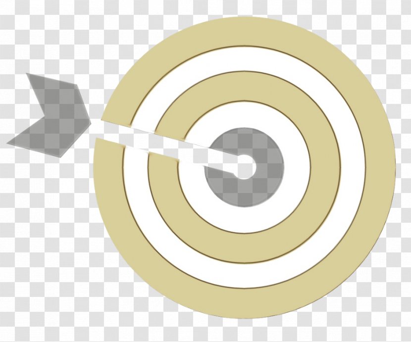 Arrow - Symbol - Beige Spiral Transparent PNG