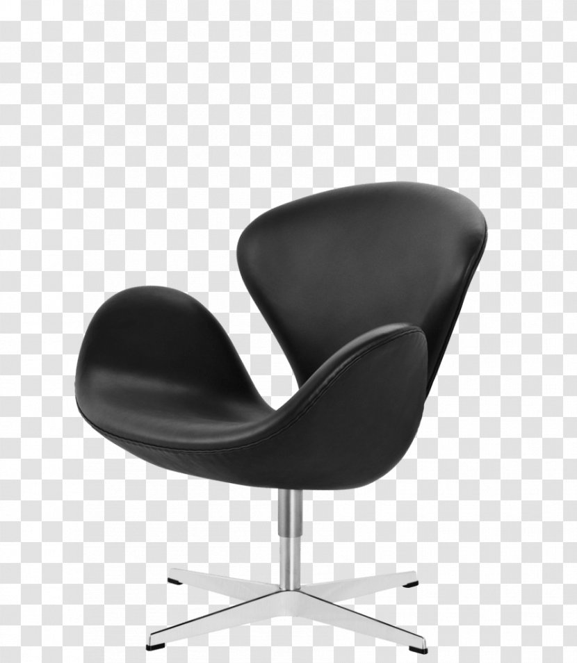 Egg Eames Lounge Chair Model 3107 Swan Fritz Hansen - Chaise Longue Transparent PNG
