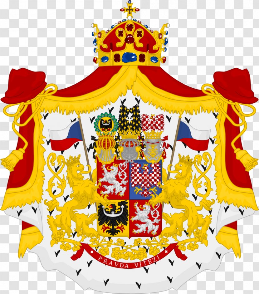 Kingdom Of Bohemia Přemyslid Dynasty Holy Roman Empire House Luxembourg - Crest - King Transparent PNG
