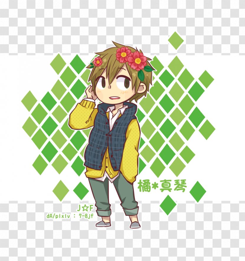 Clothing Clip Art Illustration Costume Design Green - Makoto Tachibana Transparent PNG