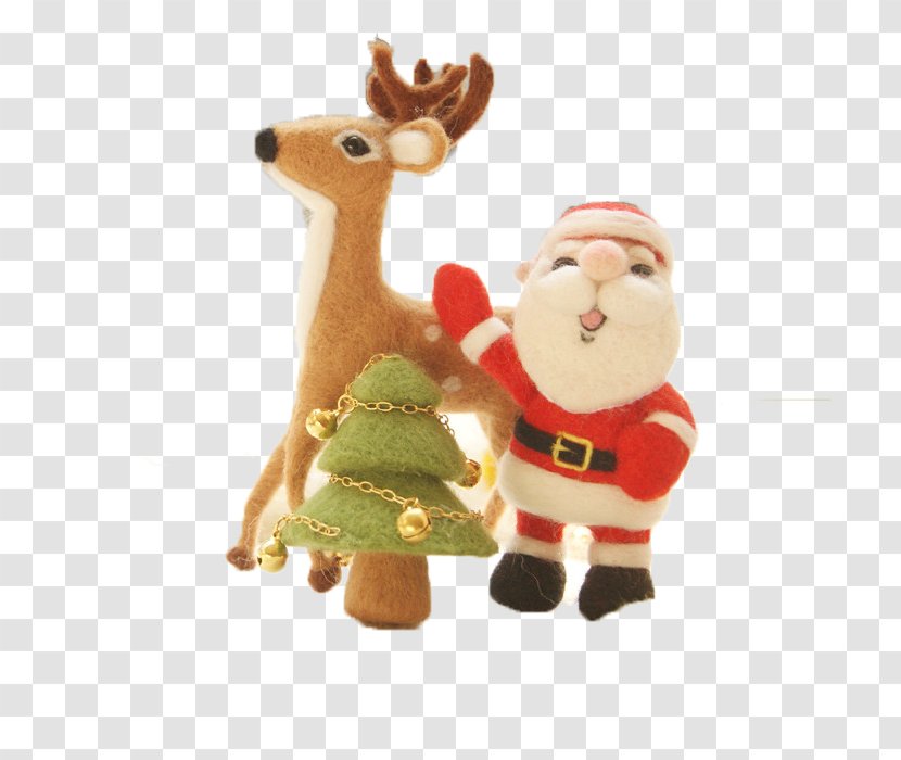Reindeer Christmas Doll - Figurine - Muppet Transparent PNG