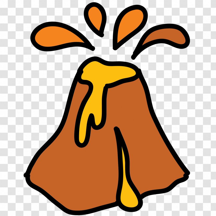 Volcano Clip Art Cartoon Image Transparent PNG