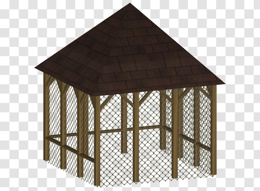 Zoo Tycoon 2 Gazebo Aviary Shade Transparent PNG