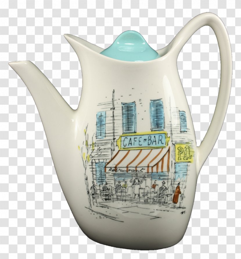Midwinter Pottery Jug Burslem Ceramic - Drinkware Transparent PNG