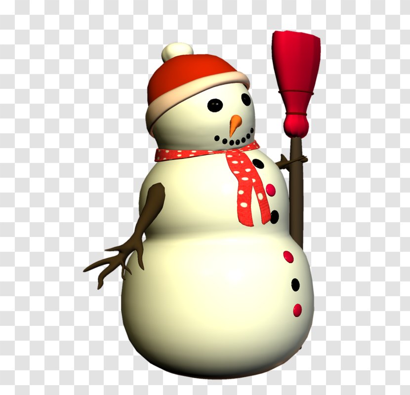 Christmas Snowman - Day Transparent PNG