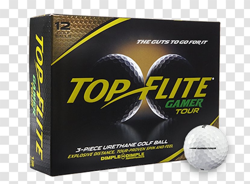 Golf Balls Top Flite Gamer Tour Brand - Ball Transparent PNG