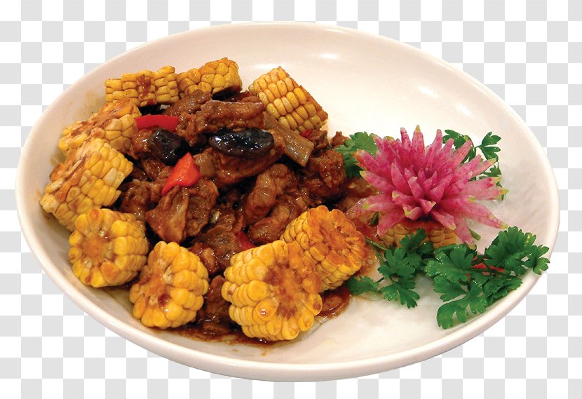 Spare Ribs Corn Stew Chinese Cuisine Pork - Sweet Transparent PNG