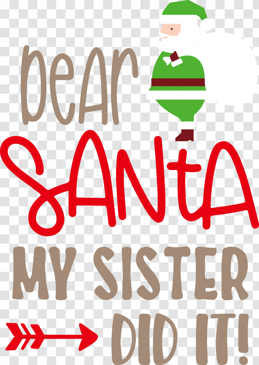 Dear Santa Christmas Santa Transparent PNG