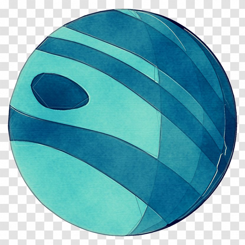 Aqua Turquoise Blue Teal - Oval Transparent PNG