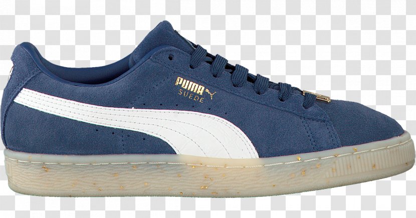 Sports Shoes Suede Blue Puma - Cobalt - Nike Transparent PNG