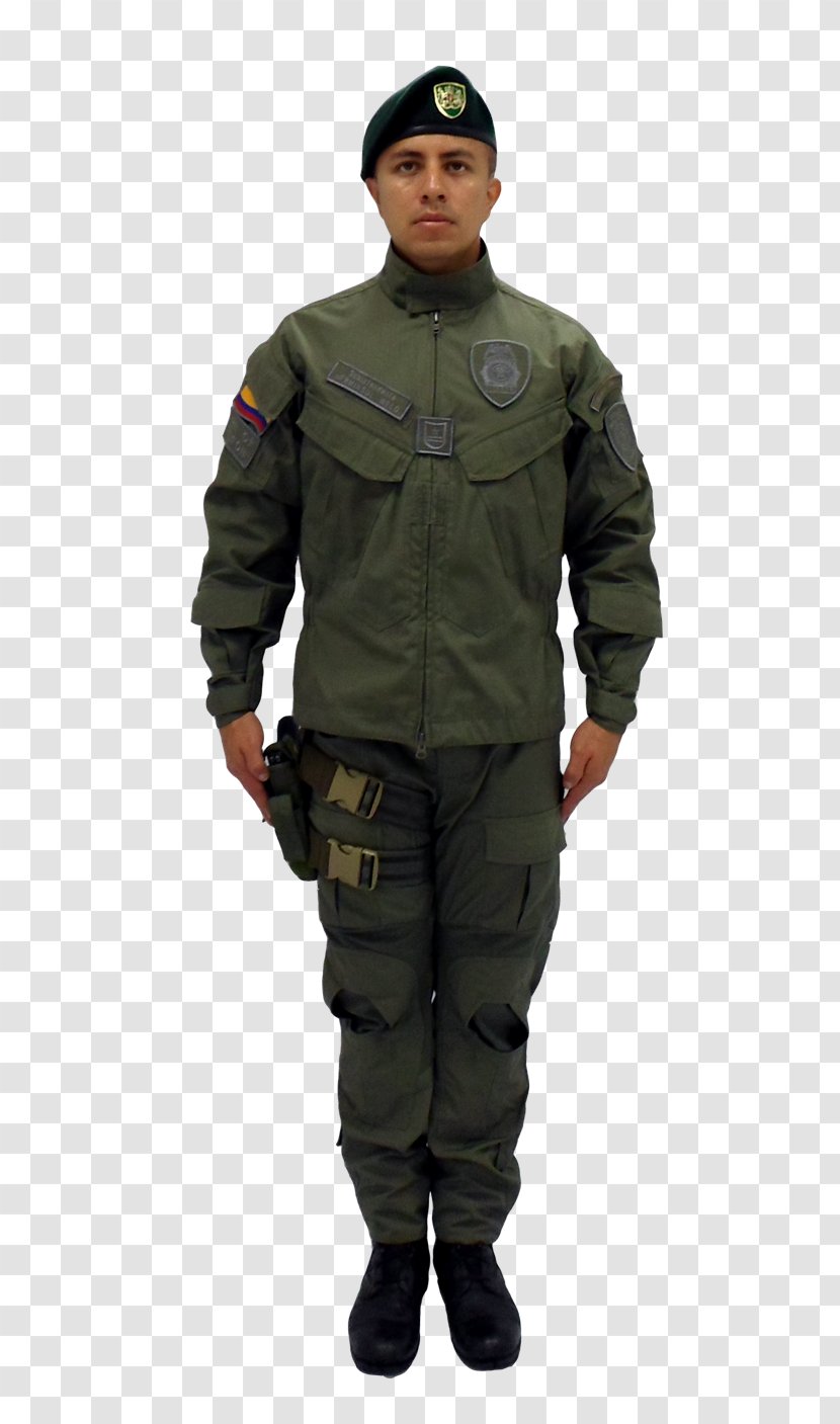 Soldier Military Uniform Police Comandos Jungla - Command - Policia Transparent PNG