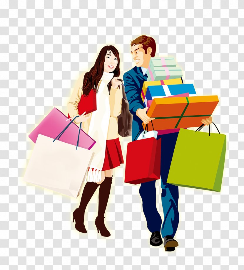 Shopping Template - Heart - Couple Transparent PNG