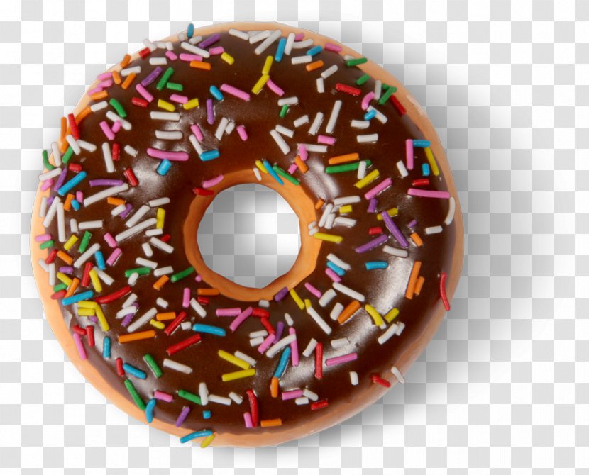 Donuts Frosting & Icing Sprinkles Krispy Kreme Berliner - Chocolate Transparent PNG