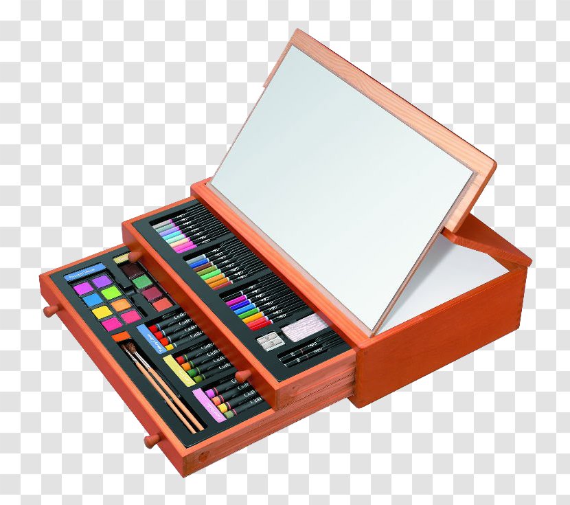 Art Museum Easel Drawing Sketch - Pencil - Color Pen Free Pull Transparent PNG