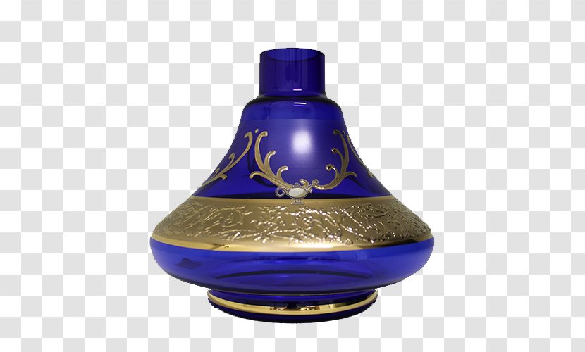 Vase Cobalt Blue Boho-chic Black - Watercolor Transparent PNG