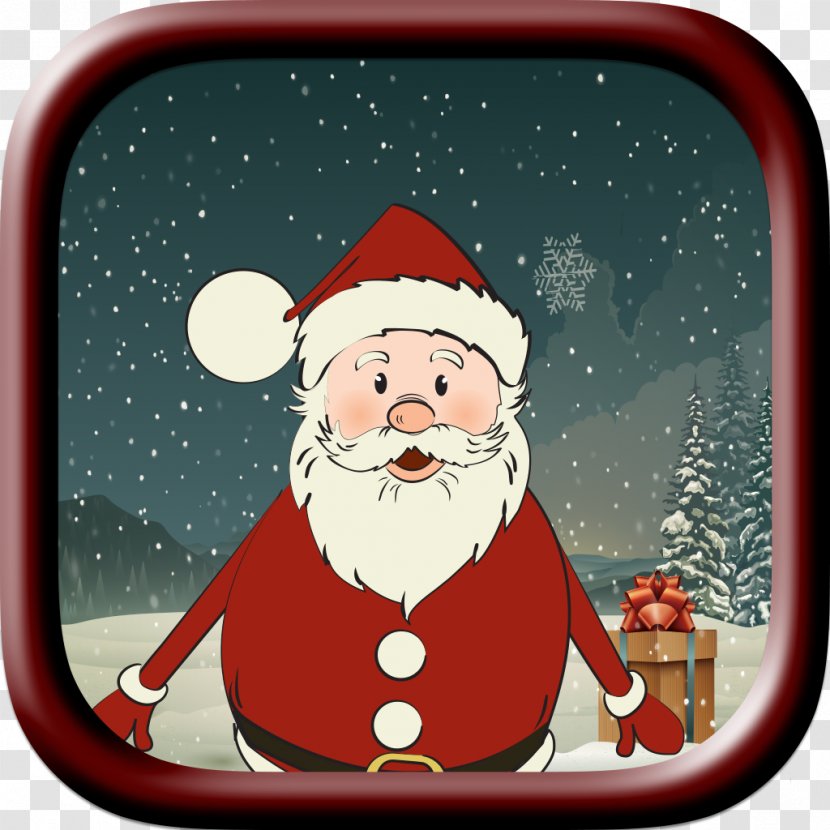 Santa Claus Unicorn Kingdom Save The Bear Android Christmas Ornament - Montage Transparent PNG