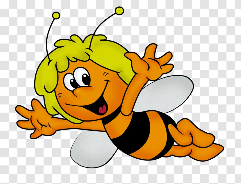 Maya The Bee Clip Art - Honeybee - Cartoon Transparent PNG
