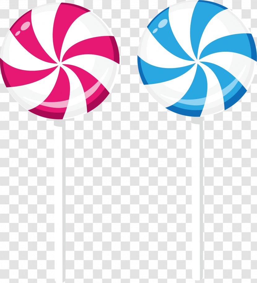 Lollipop Candy Vector Graphics Illustration Image - Pinwheel - Circular Background Transparent PNG