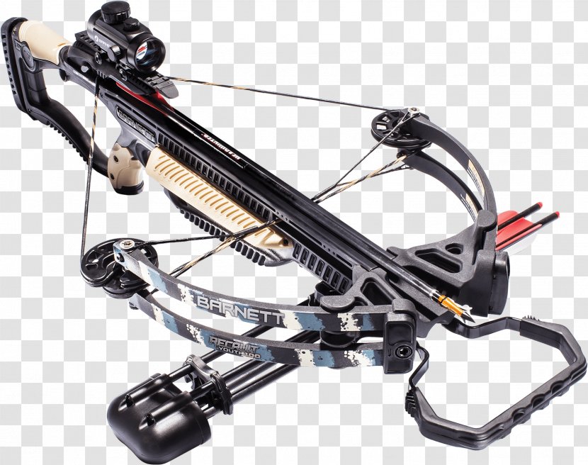 Crossbow Hunting Stock Compound Bows Bow And Arrow - Bowhunting - Archery Cover Transparent PNG