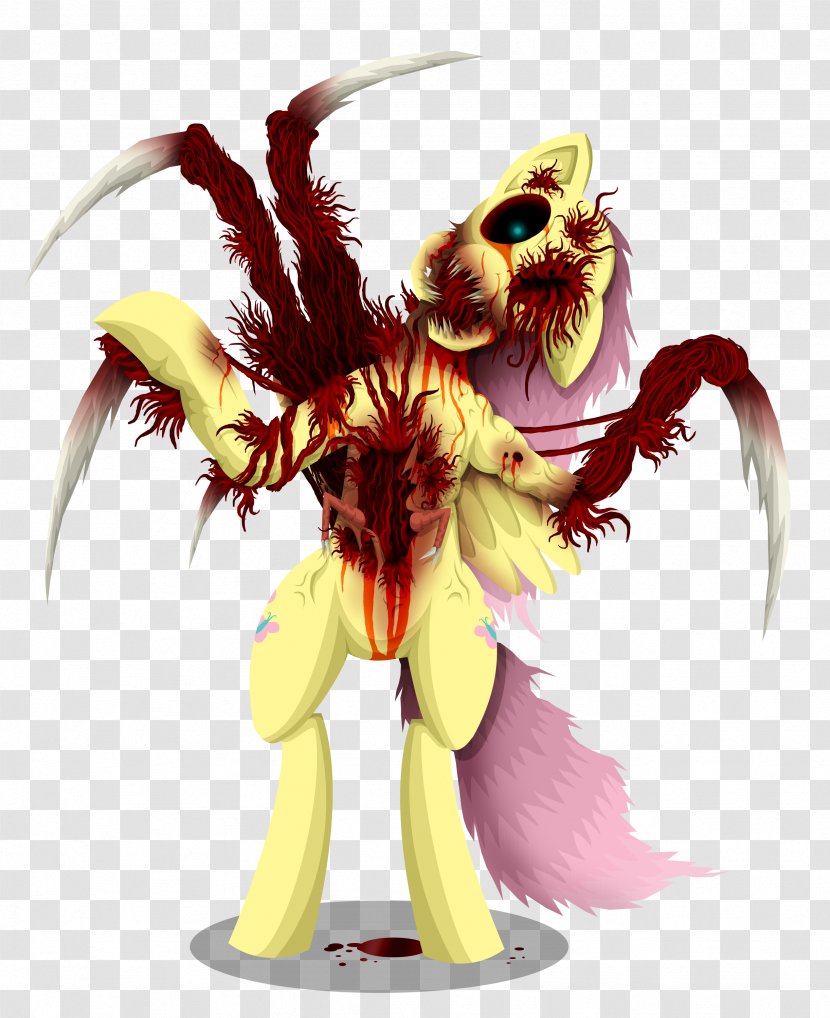 My Little Pony Fluttershy Twilight Sparkle Art - Fictional Character - Dead Space Transparent PNG