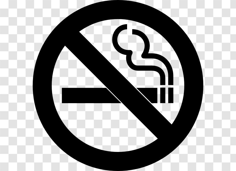 Smoking Ban Tobacco Clip Art - No Symbol - Sign Transparent PNG