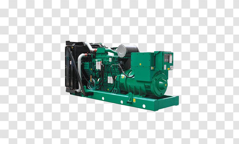 Diesel Generator Electric Cummins Power Generation Engine-generator - Machine - Hardware Transparent PNG