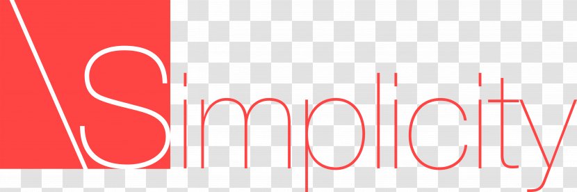 Logo Brand Font - Red - Exquisite Simplicity Transparent PNG