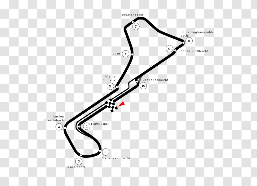 Circuit Zolder Formula 1 1981 Belgian Grand Prix 1976 1977 Transparent PNG