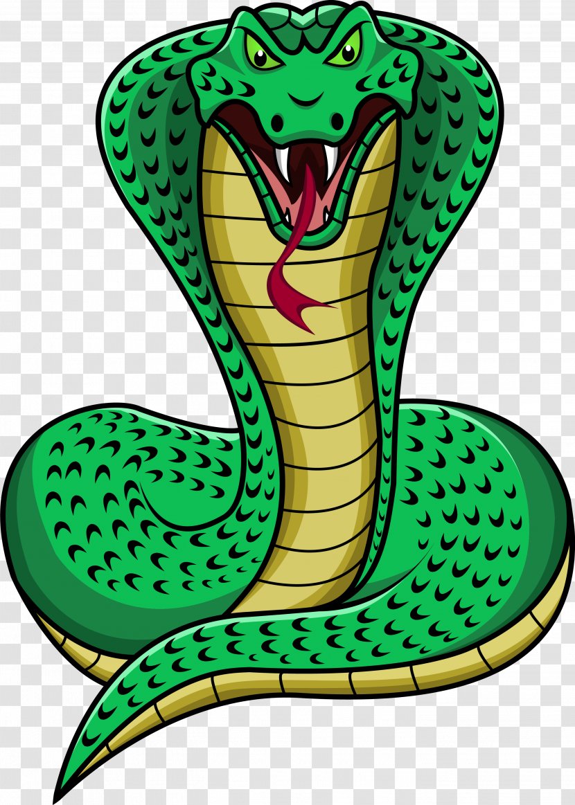 Snake King Cobra Clip Art - Reptile - Komodo Transparent PNG