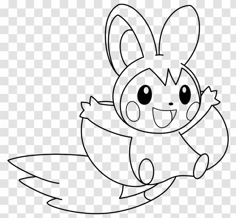 Pokemon Black & White Pikachu Coloring Book Pokémon Trading Card Game - Silhouette Transparent PNG