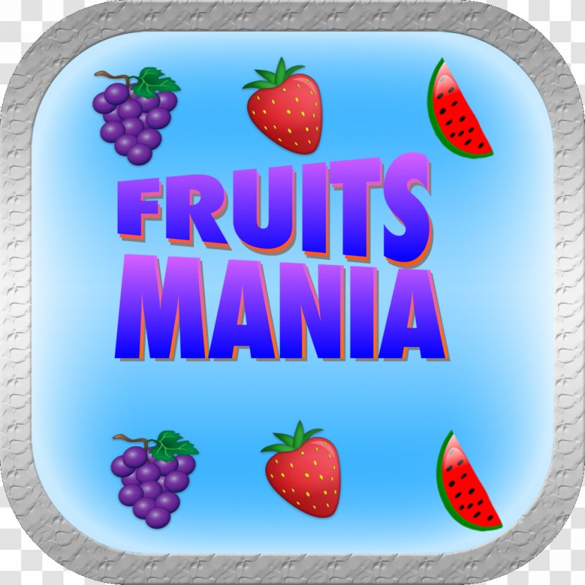Strawberry Superfood Font - Fruit Transparent PNG