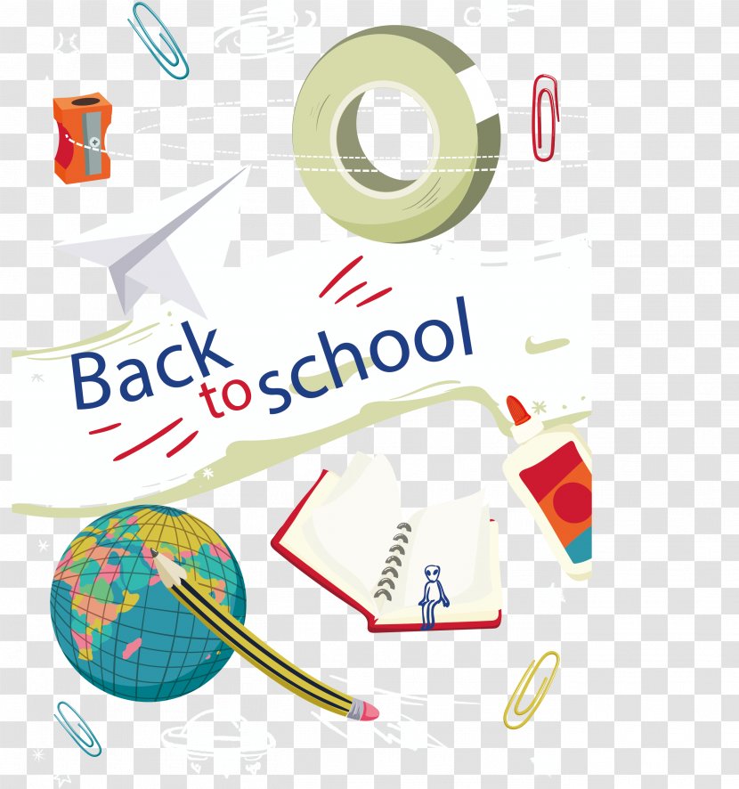 Poster Graphic Design - Text - Back To School Cartoon Posters Transparent PNG