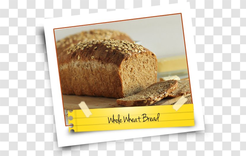 Rye Bread Pumpernickel Graham Food - Whole Wheat Transparent PNG
